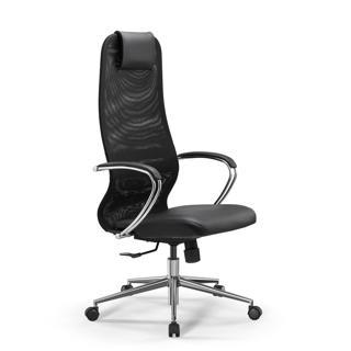 Metta Ergolife SynchroSit 8 Ergonomik Fileli ve Deri Ofis Koltuğu - 1B9.55.1.403  Koyu Kahverengi