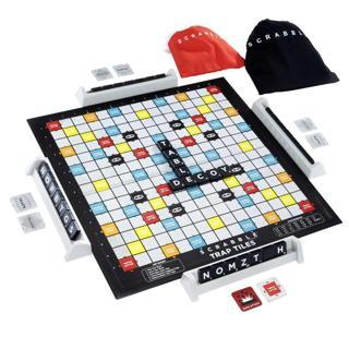 Mattel Scrabble Trap Tiles Türkçe HMD14 Genç Yetişkinler veya Ailelerin Oyun Gecesi İçin Hediye
