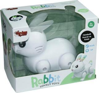 Vardem Oyuncak Müzikli Ve Işıklı Tavşan Oyuncağı (Rabbit Lovely)