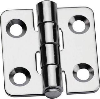 Lalizas Menteşe, Sağa, Inox 316, L48mm, W40mm, Kalın. 2mm