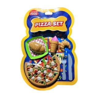 Uçar Oyuncak Tablewarefood Oyuncak Küçük Pizza Seti