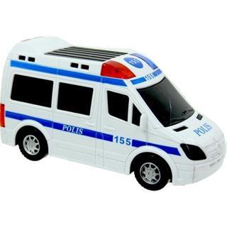 Prestij Oyuncak Sesli Işıklı Hareketli Çarp Dön 112 Polis İmdat Araç Oyuncak Polis Minibüs 155