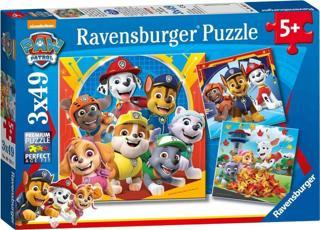 Ravensburger 3x49 Parça Puzzle Paw Patrol 050482 