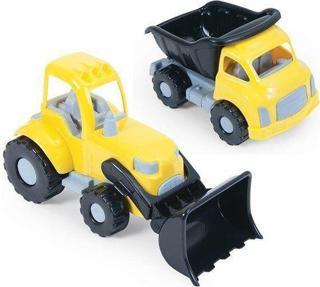 DOLU JUMBO İKİLİ KAMYON-DOZER SET 6144