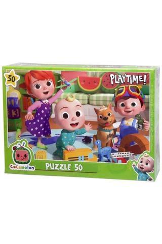 Cocomelon Laço Kids 50 Parça Puzzle Playtime, Çocuklar İçin Yapboz