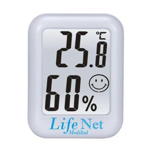 Life Net Medikal Dijital Termometre ve Nem Ölçer Htc-3