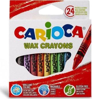 Carioca Wax Yıkanabilir Pastel Boya Kalemi 12'li 42365