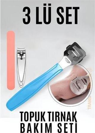 Topuk Raspa Tırnak Makası Törpü Seti Mery Solingen