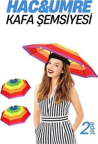 Hac Umre Kafa Şemsiyesi Güneş Koruma Şemsiyesi 2 adet