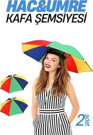 Hac Umre Kafa Şemsiyesi Güneş Koruma Şemsiyesi 2 adet