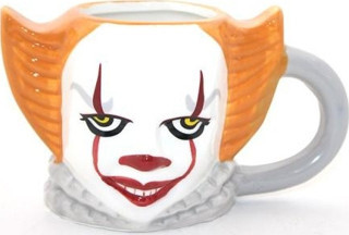 Büro Ev Ofis Hediyesi için Porselen Pennywise Temalı Kupa Bardak