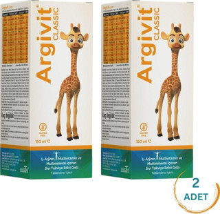 Argivit Multivitamin Şurup 150 Ml 2 Adet