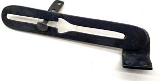 Antika Tarz Dekoratif Pirinç Vasistas Makas - 155x24 mm, Oksit