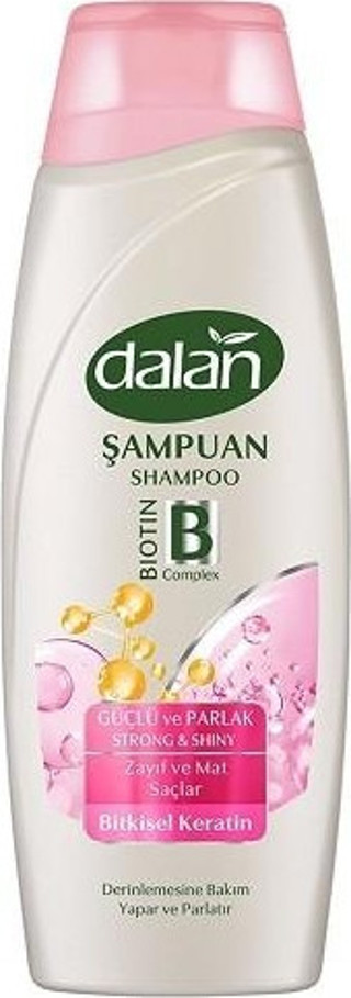 Dalan Şampuan Güçlü Ve Parlak Zayıf Ve Mat Saçlar 450 Ml