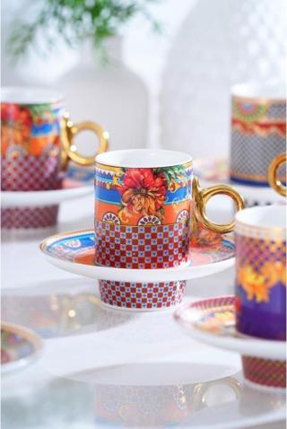 Acar Kimberly 6 Kişilik Kahve Fincan Takımı MXG-07164