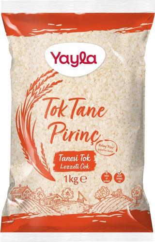 Yayla Tok Tane Pirinç 1 kg