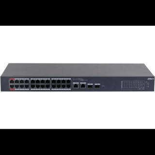 Dahua Cs4226-24et-240, 24port, Megabit, 24 Port Poe, 240w, +2 Port Sfp Gigabit Combo, Cloud Yönetile