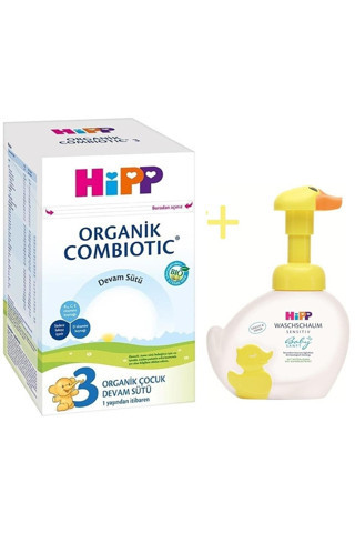 3 Organik Combiotic Devam Sütü 800 Gr+ Organik El Yıkama Köpüğü 250 Ml