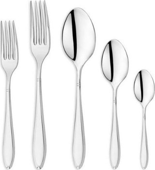 Ida 60 Parça Çatal Kaşık Takımı-Gümüş