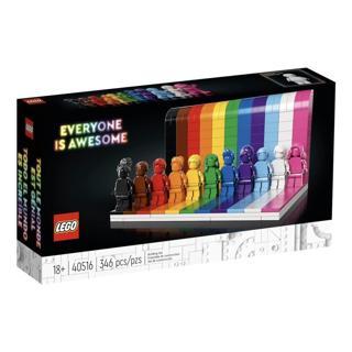 LEGO Icons 40516 Everyone is Awesome +18 Yaş (346 Parça)
