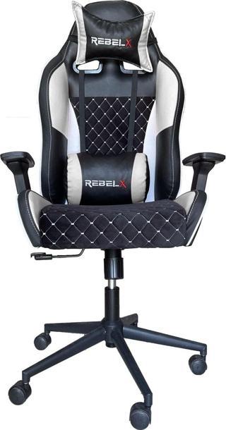 Rebelx Oyuncu Koltuğu Rombus Beyaz Renk
