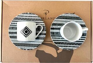 Porland Elenco Vintage 6 Kişilik Kahve Takımı