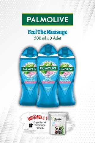 Duş Jeli 3'lü Palmolive Feel The Massage 500 ML ve ROSIE