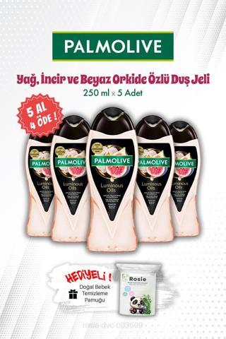 5 AL 4 ÖDE Palmolive Luminous Oils İncir ve Beyaz Orkide Özlü 250 ML Duş Jeli ve ROSIE