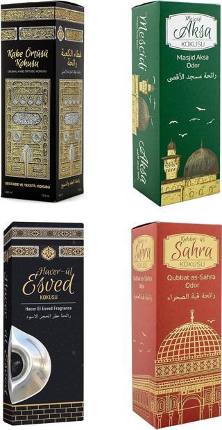 Kabe Örtüsü Kokusu Mescidi Aksa Kokusu Hacerül Esved Kokusu Ve Kubbetül Sahra kokusu Sprey 400 Ml.