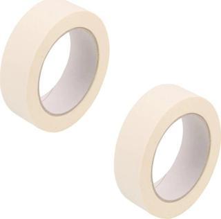 Tify 2 Adet Maskeleme Bandı Boya Bandı 24Mm X 25M  Kağıt Bant