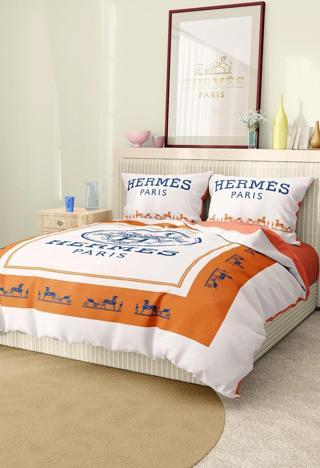 Marka Nevresim Takımı Çift Kişilik Pamuklu Saten Kumaş 6 Parça 3D Dijital Baskı Duvet Cover Set Mode