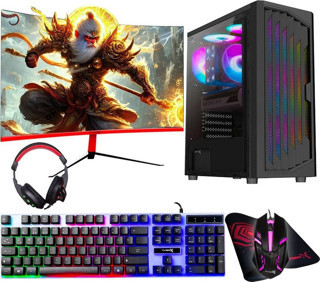 Turbox Tx5693 i5 3470 16GB Ram 256GB SSD 4GB GT740 23.6 Curved Oyun Hazır Sistem