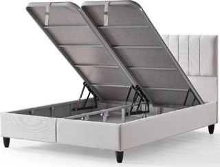 Zambak Çift Kişilik Sandıklı Baza Başlık