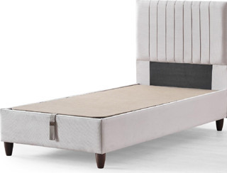 Zambak Tek Kişilik Sandıklı Baza Başlık