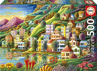 500 Parça Gizli Liman Puzzle - 19552 - Hidden Harbor