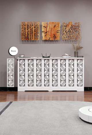 Bagax Assos Model, Beyaz Renk, 156 Cm Petek Kaplama, Dresuar