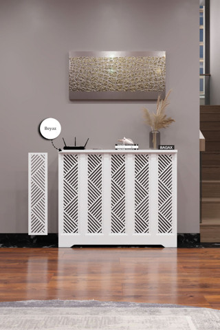 Bagax Gordion Model, Beyaz Renk, 96 Cm Petek Kaplama, Dresuar