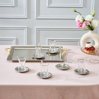 Karaca Nehir 19 Parça Çay Seti