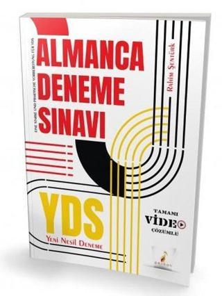 YDS-Yeni Nesin Deneme - Almanca Deneme Sınavı-Tamamı Video Çözümlü Rahim Şentürk Pelikan Yayınları