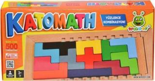 Çocuk 079KR Woodoy Ahşap Katomath Oyunu -Karsan