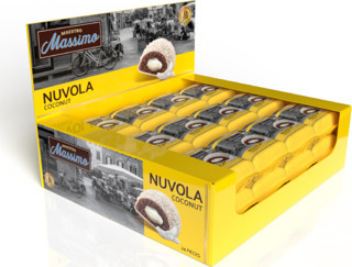 Nuvola Coconut (Hindistan Cevizli Kek) 45 Gr. 24 Adet (1 Kutu)