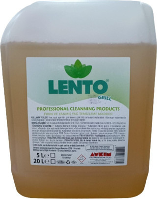 Lento Sarı Fırın Ve Yanmış Yağ Temizleyici 5 Kg