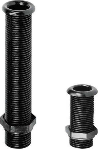 Nuova Rade KANALLAR, STANDART FLANSLI,, 3/4',Int.Ø15mm, L153mm, SİYAH