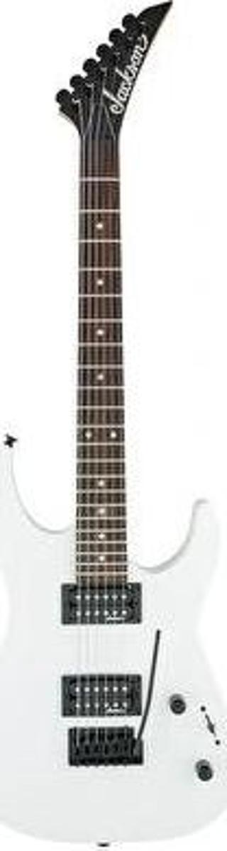JACKSON JS11 DİNKY 2-POİNT TREMOLO AMARANTH KLAVYE BEYAZ ELEKTRO GİTAR