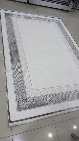 Safyün Halı Kadife KF418 Gri 200 X 290