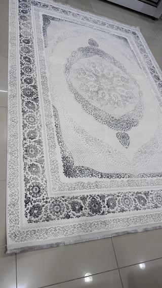 Safyün Halı Kadife KF504 Gri 200 X 290