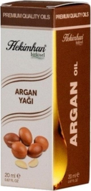Hekimhan Bitkisel Argan Yağı 20 Ml 12 Adet (1 Koli)