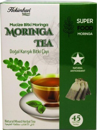 Hekimhan Bitkisel Moringa Çayı 45'Li Süzen Poşet