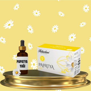 Hekimhan Bitkisel Papatya Çayı 20'Li Ve Papatya Yağı 20Ml ( Gaz Sorunları İçin )