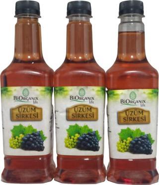 Biorganix Life Üzüm Sirkesi 3 Adet X 480 Ml